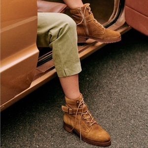 Sézane Dana ankle boots - Taupe